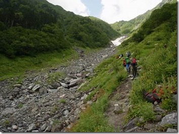 北岳山荘周辺情報　～平成２７年８月１０日～