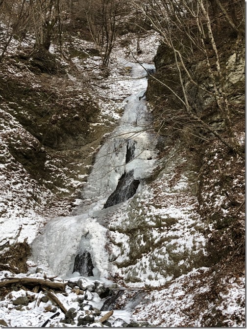 瀬戸千段の滝　～真冬の風景～