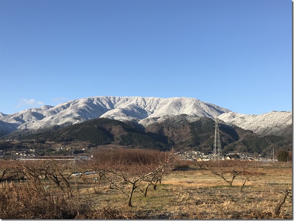 本日の、櫛形山とループ橋からの富士山です！