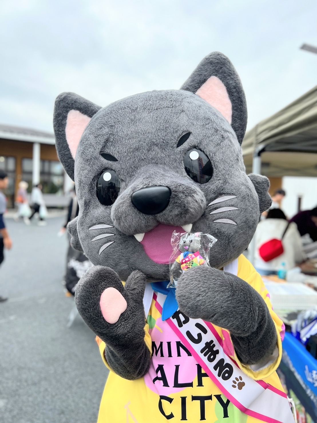 【第2回まちのマーケットの様子】fumottoマルシェ東側